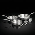 Titanium Hammered Cookware Set
