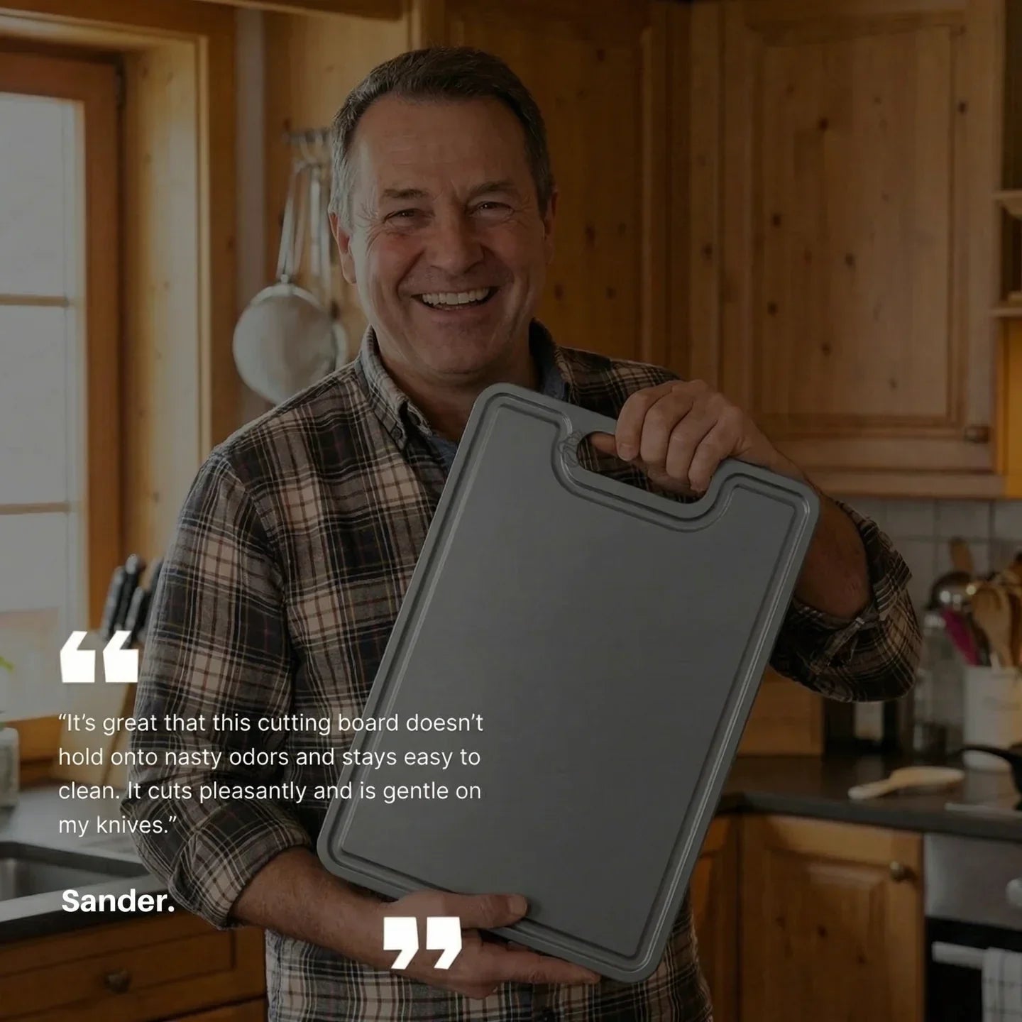 Titanium Cutting Board Pro