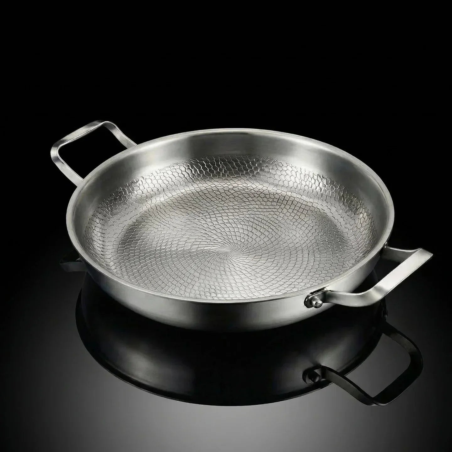 Titanium Hammered Sauté Pan