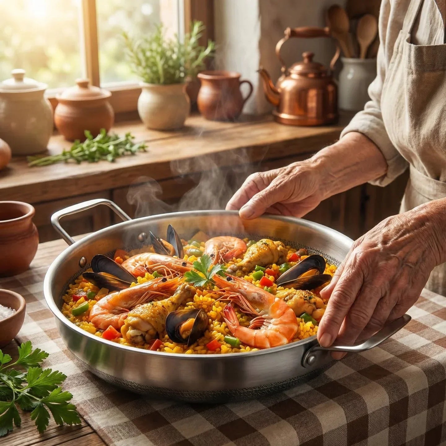 Titanium Hammered Sauté Pan